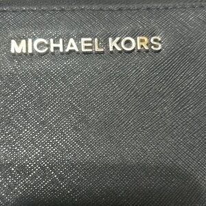 Michael Kors wallet color black womens